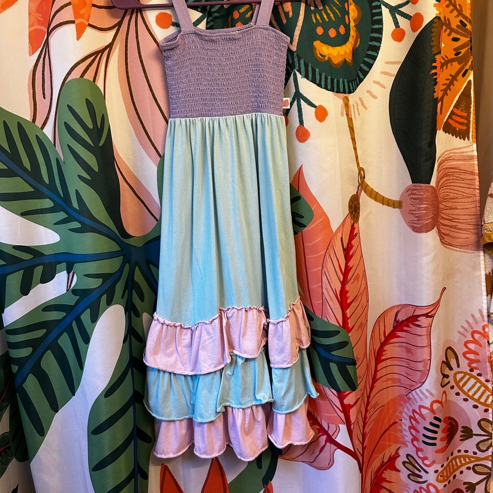 GIRLS - little mermaid dress - M (8)